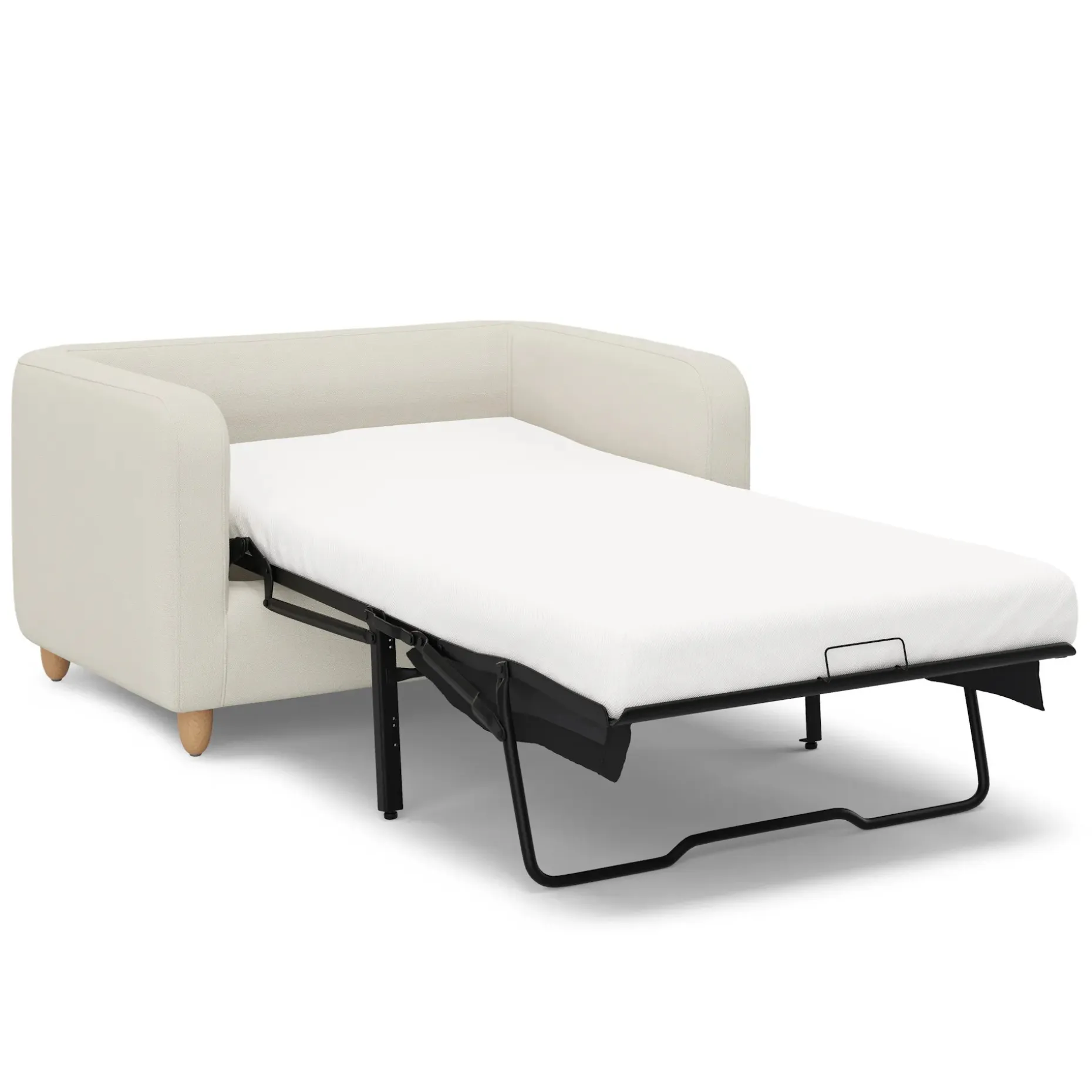 Vati 57" Sleeper Chair - Buckler Ivory