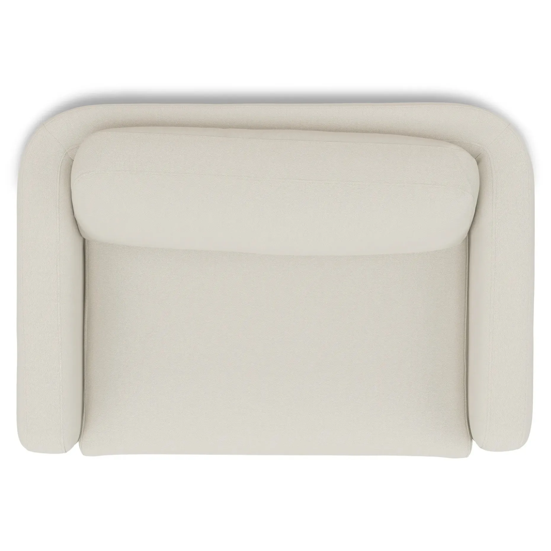 Vati 57" Sleeper Chair - Buckler Ivory