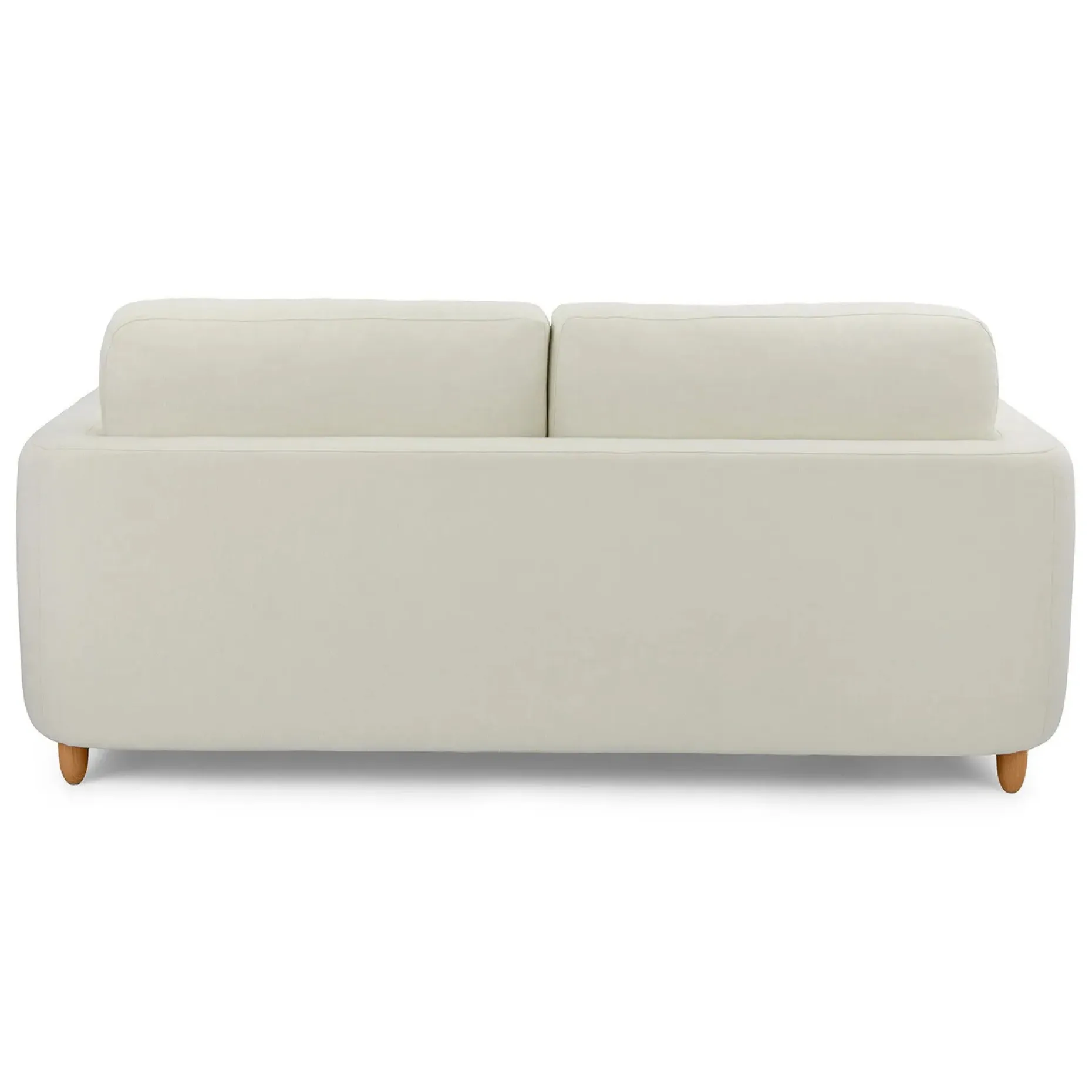 Vati 80" Sofa Bed - Honey Oak and Buckler Ivory