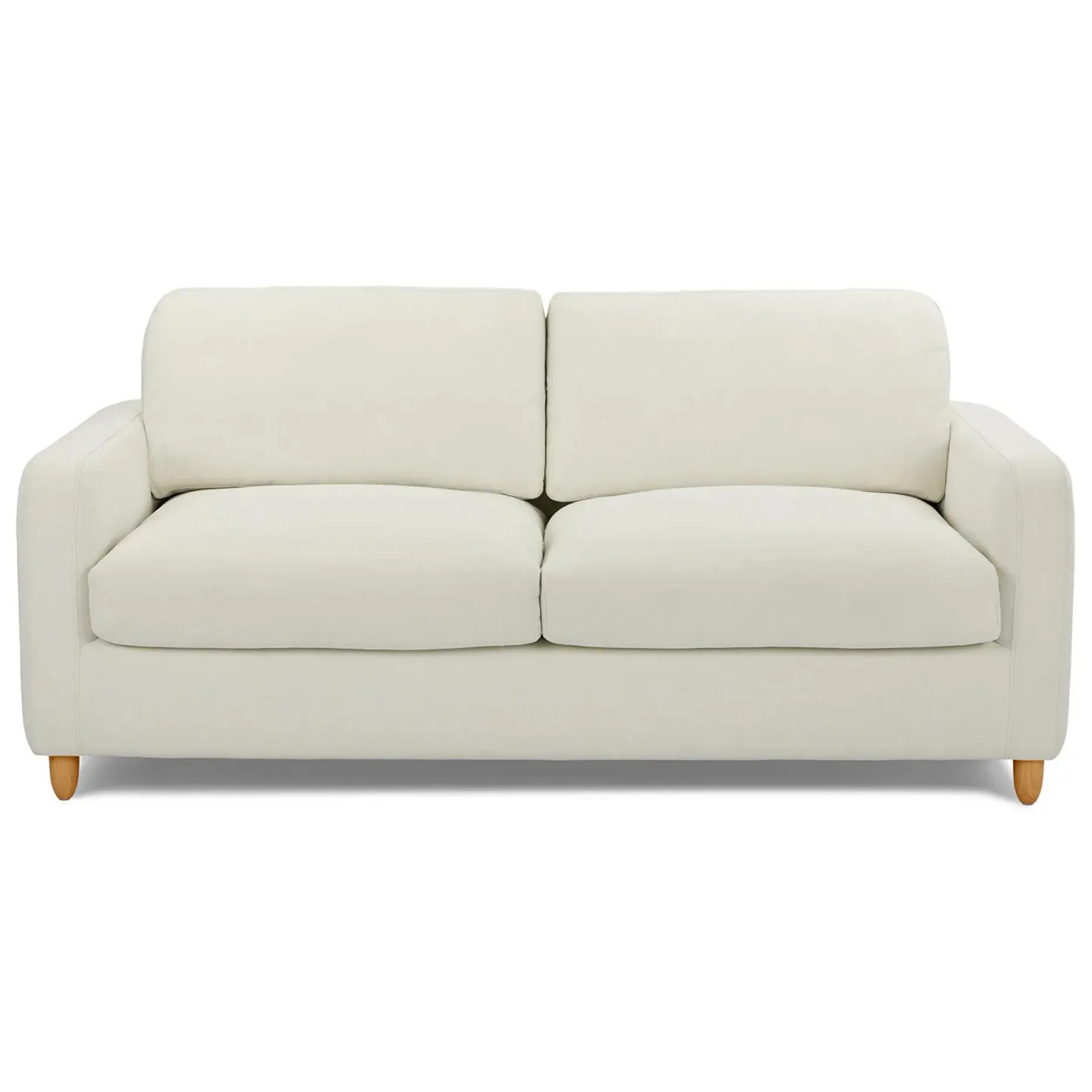 Vati 80" Sofa Bed - Honey Oak and Buckler Ivory