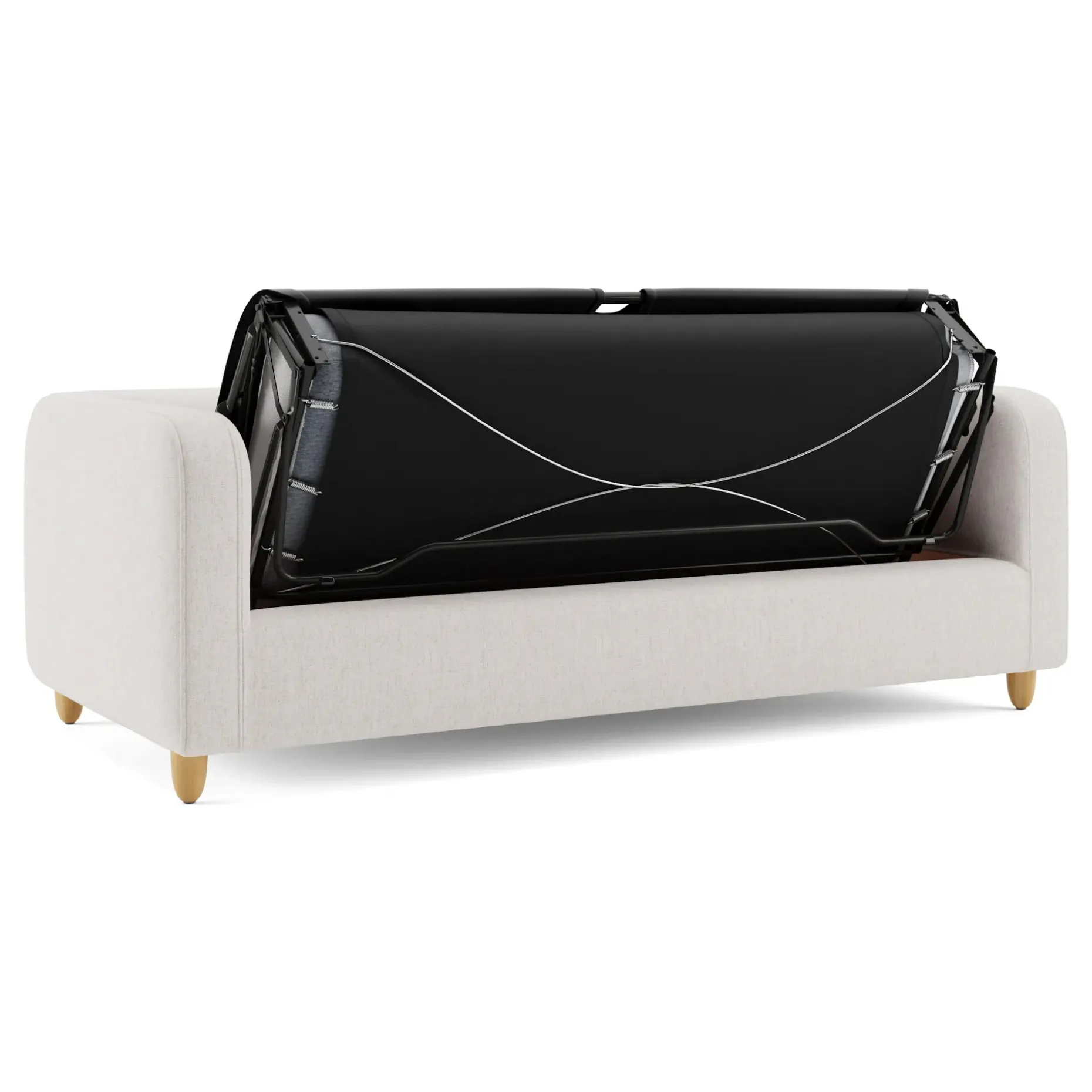 Vati 80" Sofa Bed - Napa White