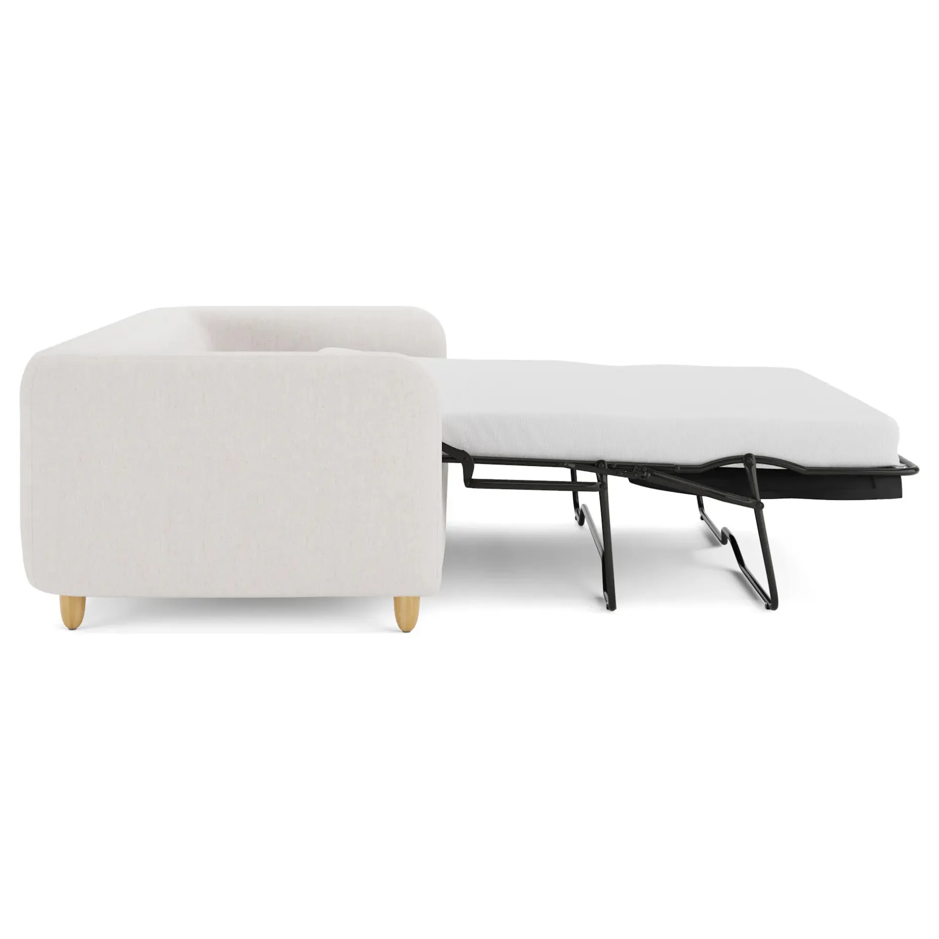 Vati 80" Sofa Bed - Napa White