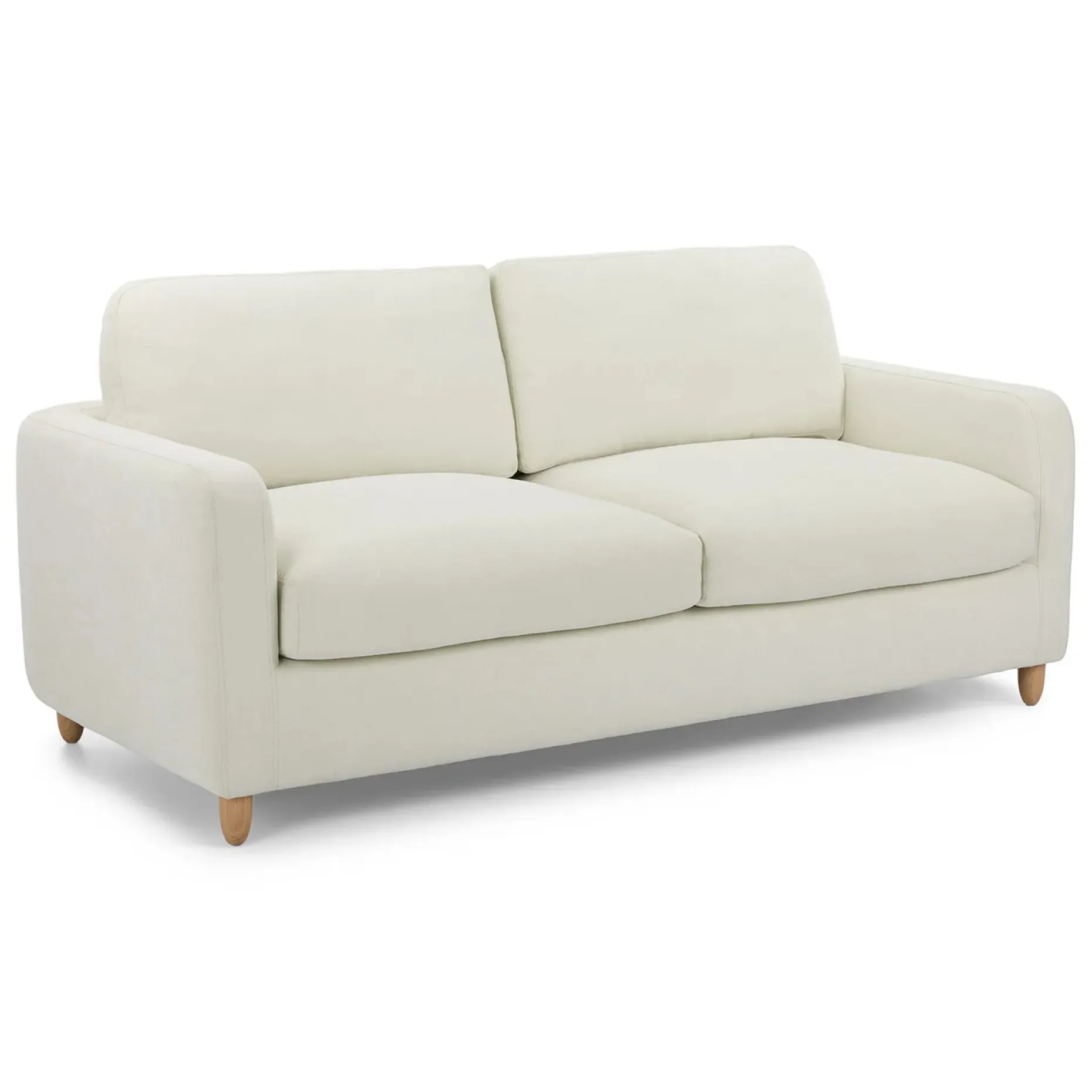 Vati 80" Sofa Bed - Natural Oak and Buckler Ivory