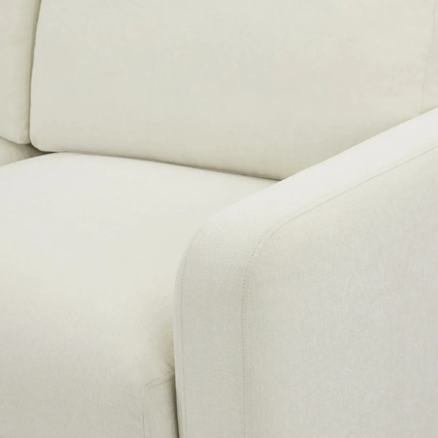 Vati 80" Sofa Bed - Natural Oak and Buckler Ivory