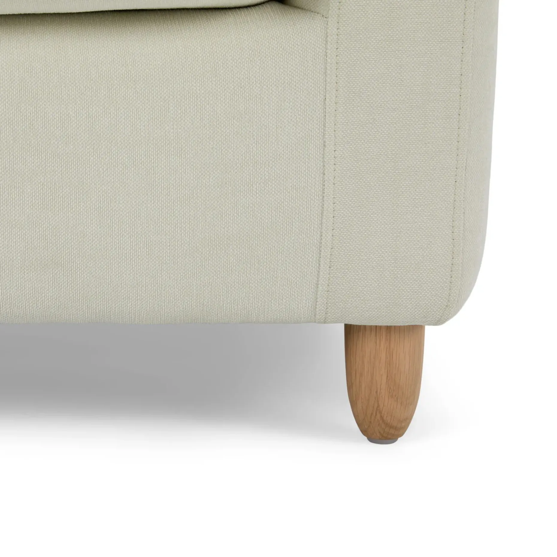 Vati 80" Sofa Bed - Natural Oak and Buckler Ivory