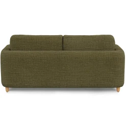 Vati 80" Sofa Bed - Natural Oak and Napa Moss
