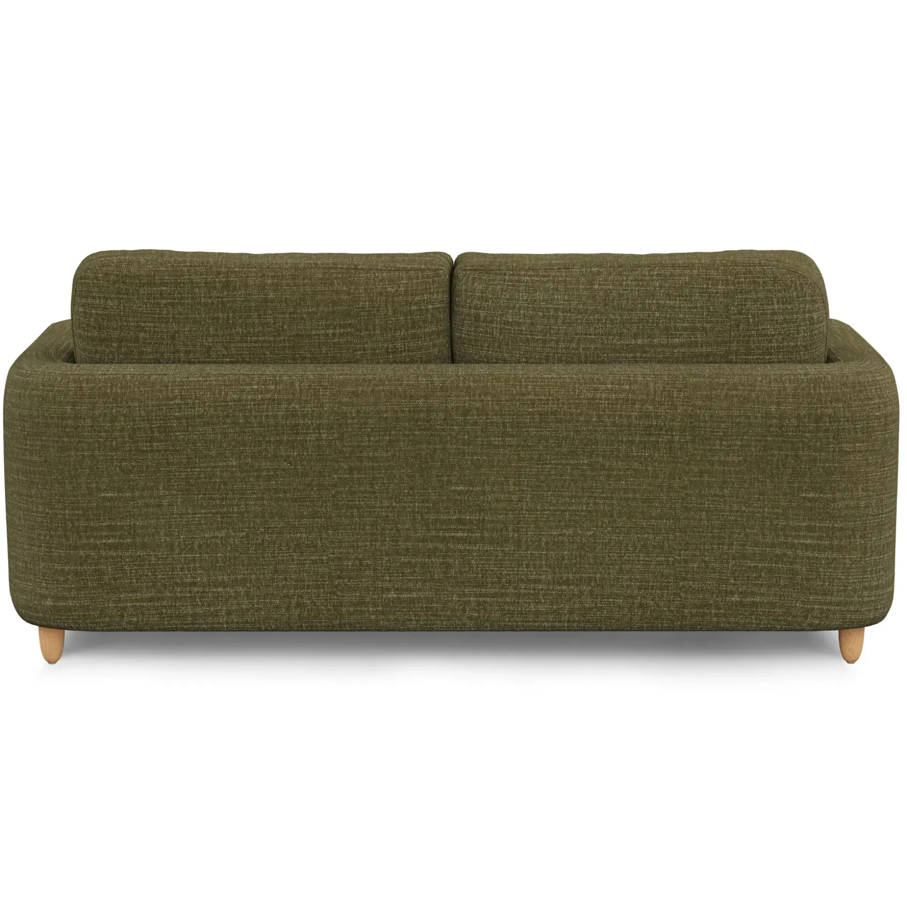 Vati 80" Sofa Bed - Natural Oak and Napa Moss