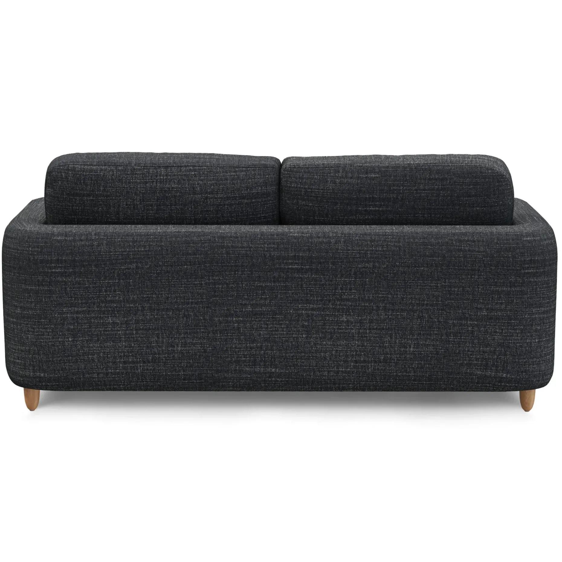 Vati 80" Sofa Bed - Natural Oak and Napa Charcoal
