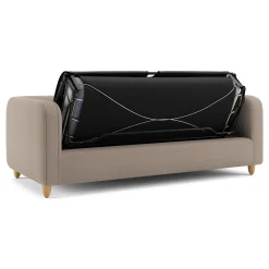 Vati 80" Sofa Bed - Sandstone Wool Bouclé