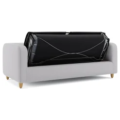Vati 80" Sofa Bed - Silver Ivory