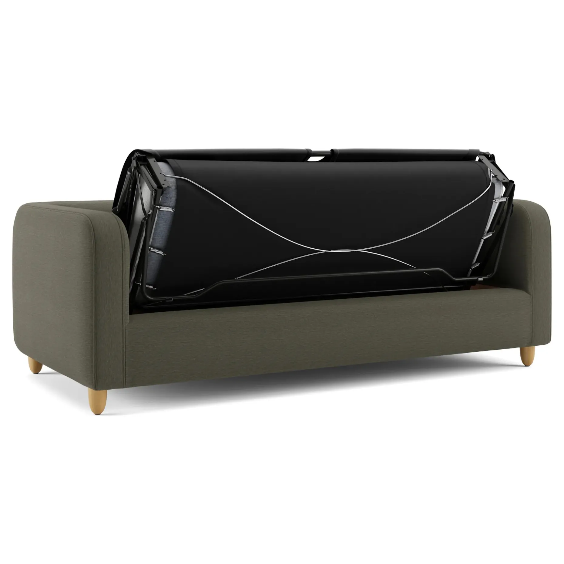 Vati 80" Sofa Bed - Silver Moss