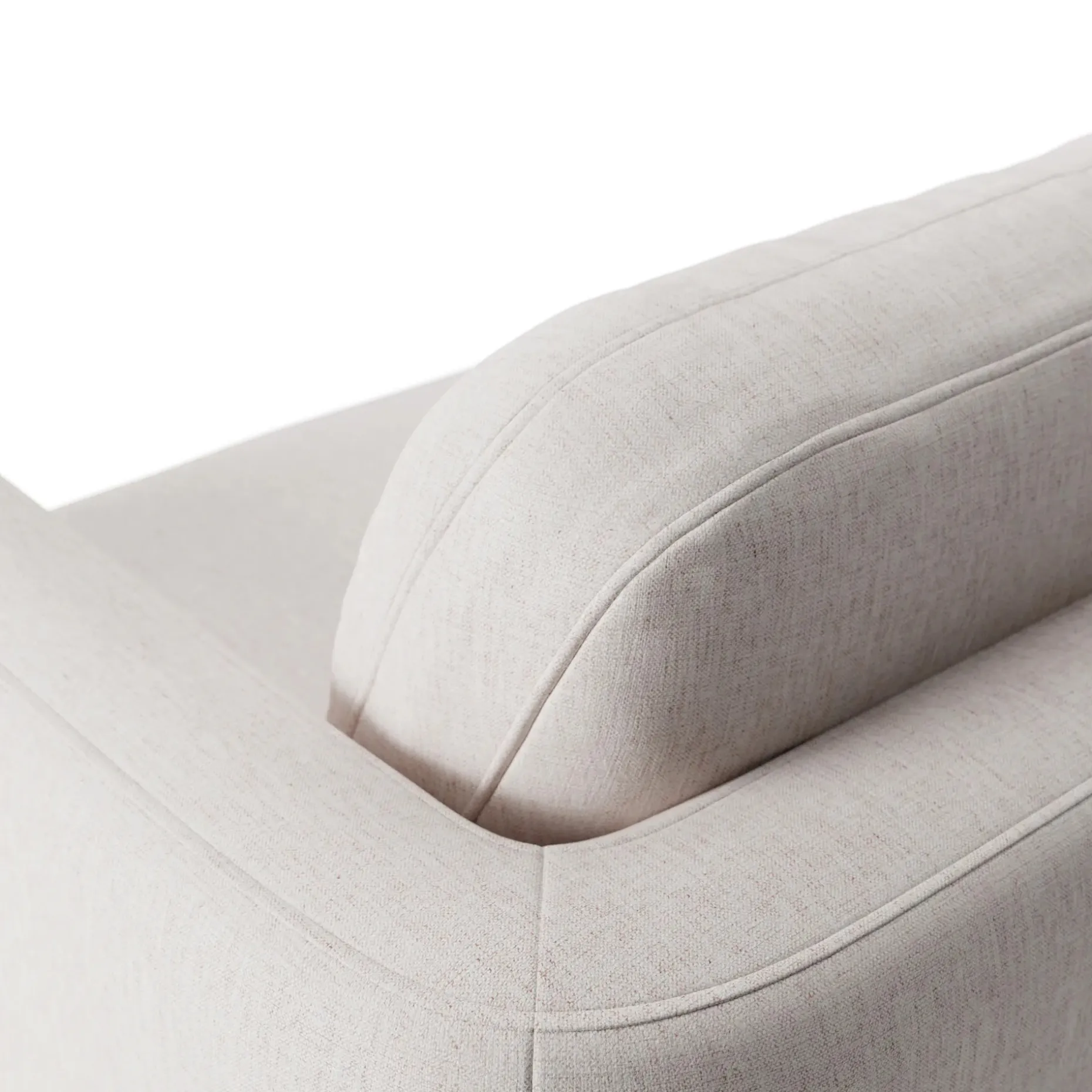 Vati 92" Sofa - Napa White