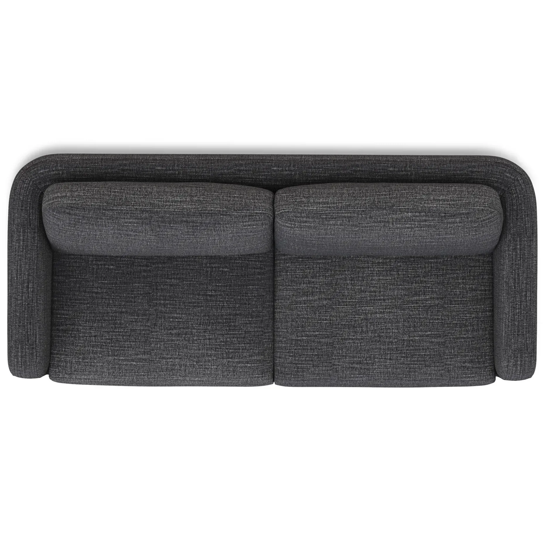 Vati 92" Sofa - Natural Oak and Napa Charcoal