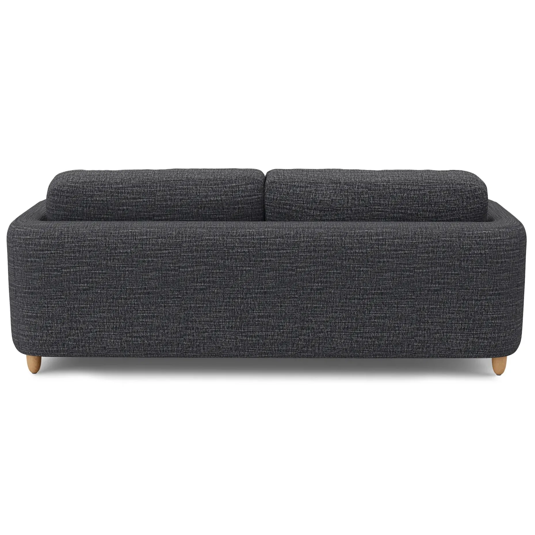 Vati 92" Sofa - Natural Oak and Napa Charcoal
