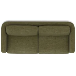 Vati 92" Sofa - Natural Oak and Napa Moss