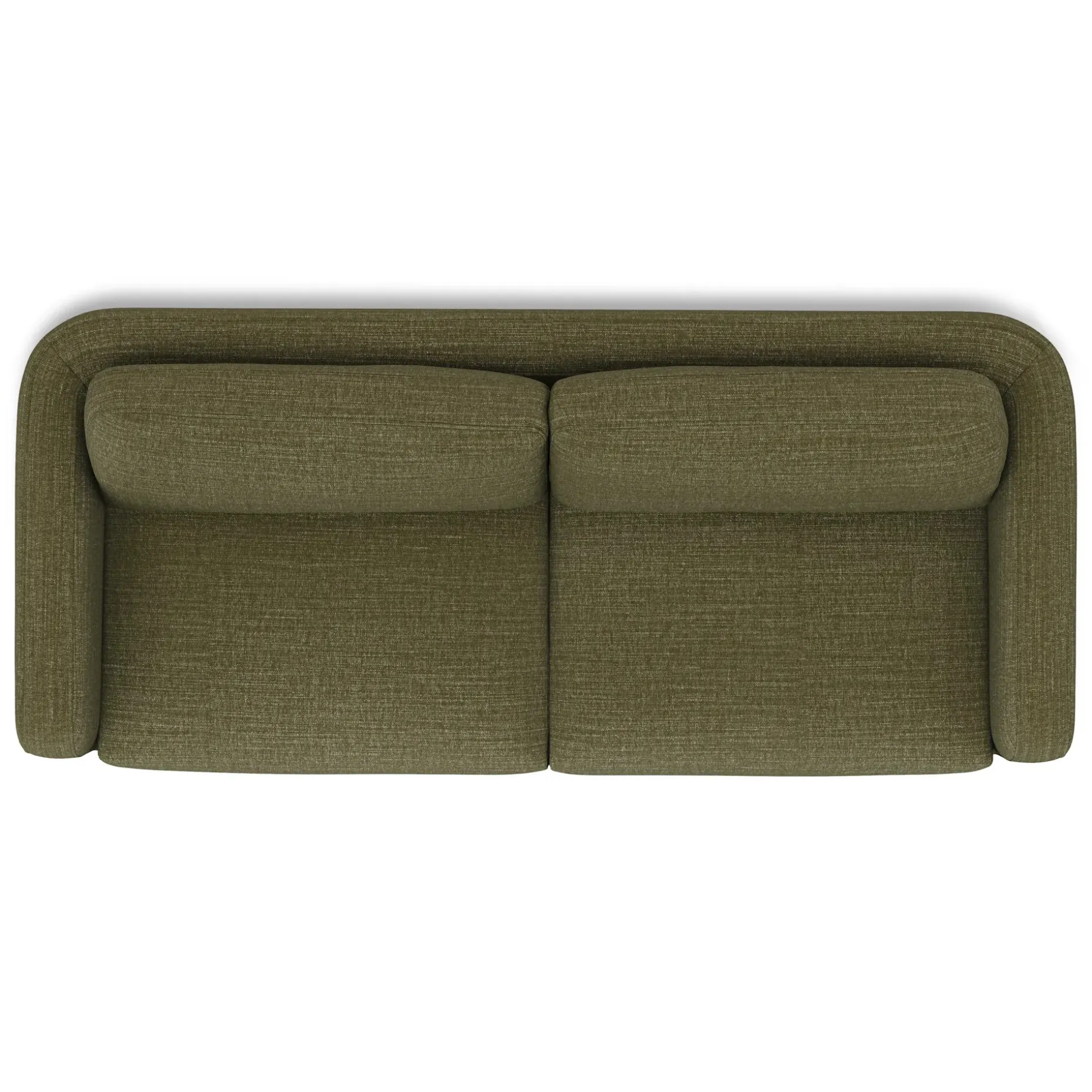Vati 92" Sofa - Natural Oak and Napa Moss