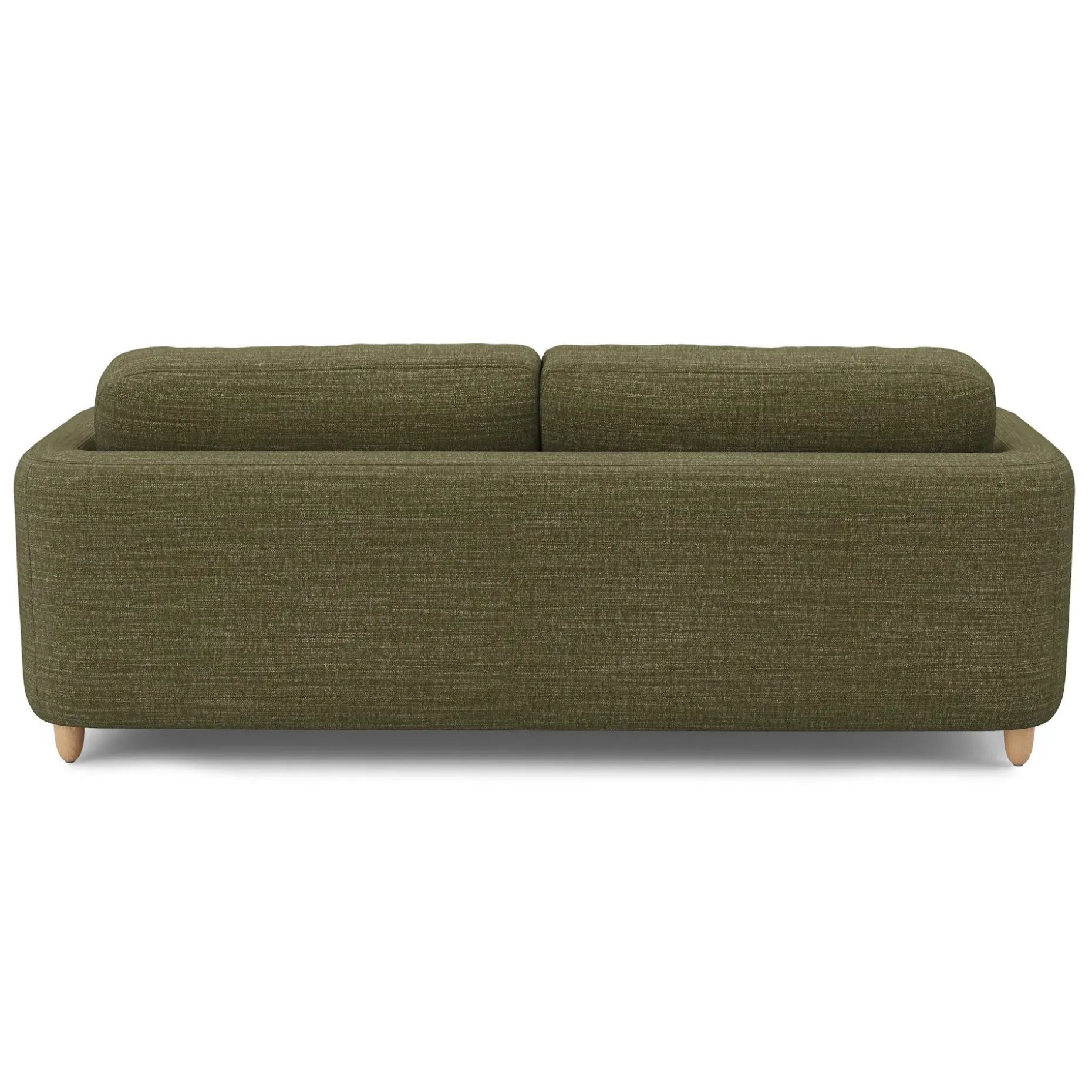 Vati 92" Sofa - Natural Oak and Napa Moss