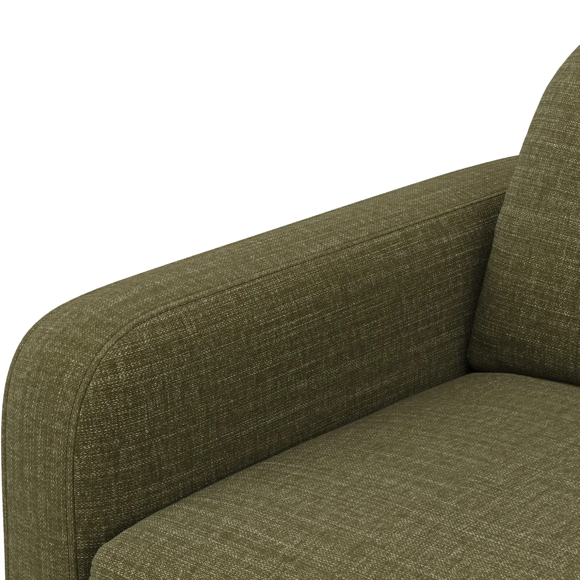 Vati 92" Sofa - Natural Oak and Napa Moss