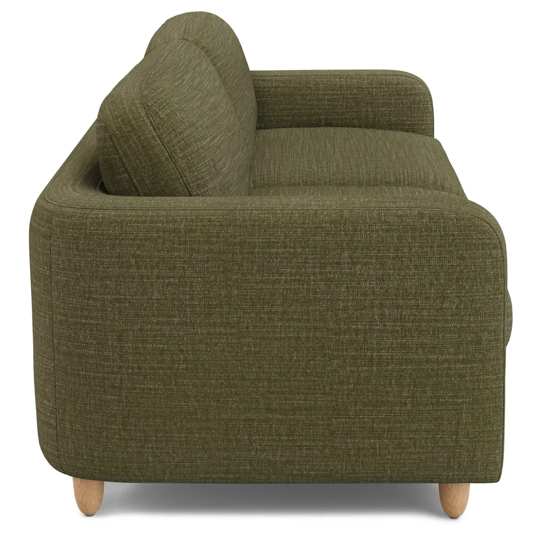 Vati 92" Sofa - Natural Oak and Napa Moss