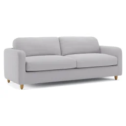 Vati 92" Sofa - Silver Ivory