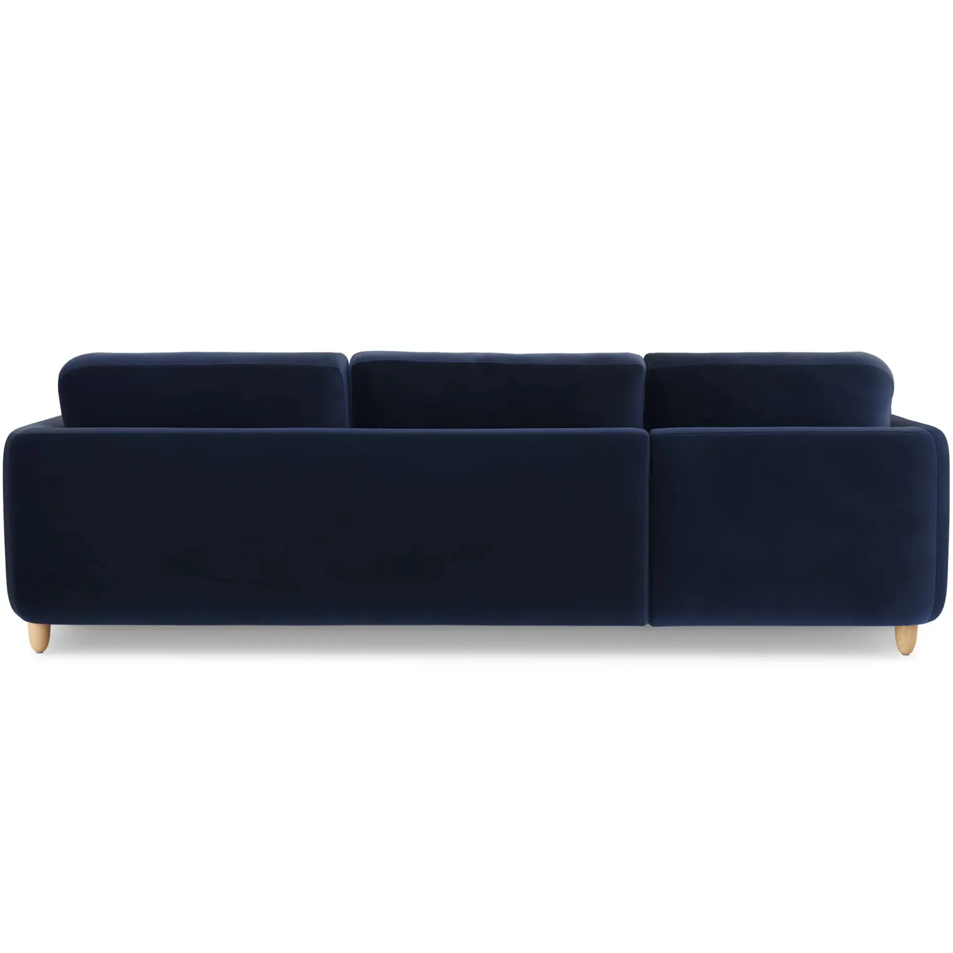 Vati 114" Velvet Left Storage Sleeper Sectional - Hale Ink