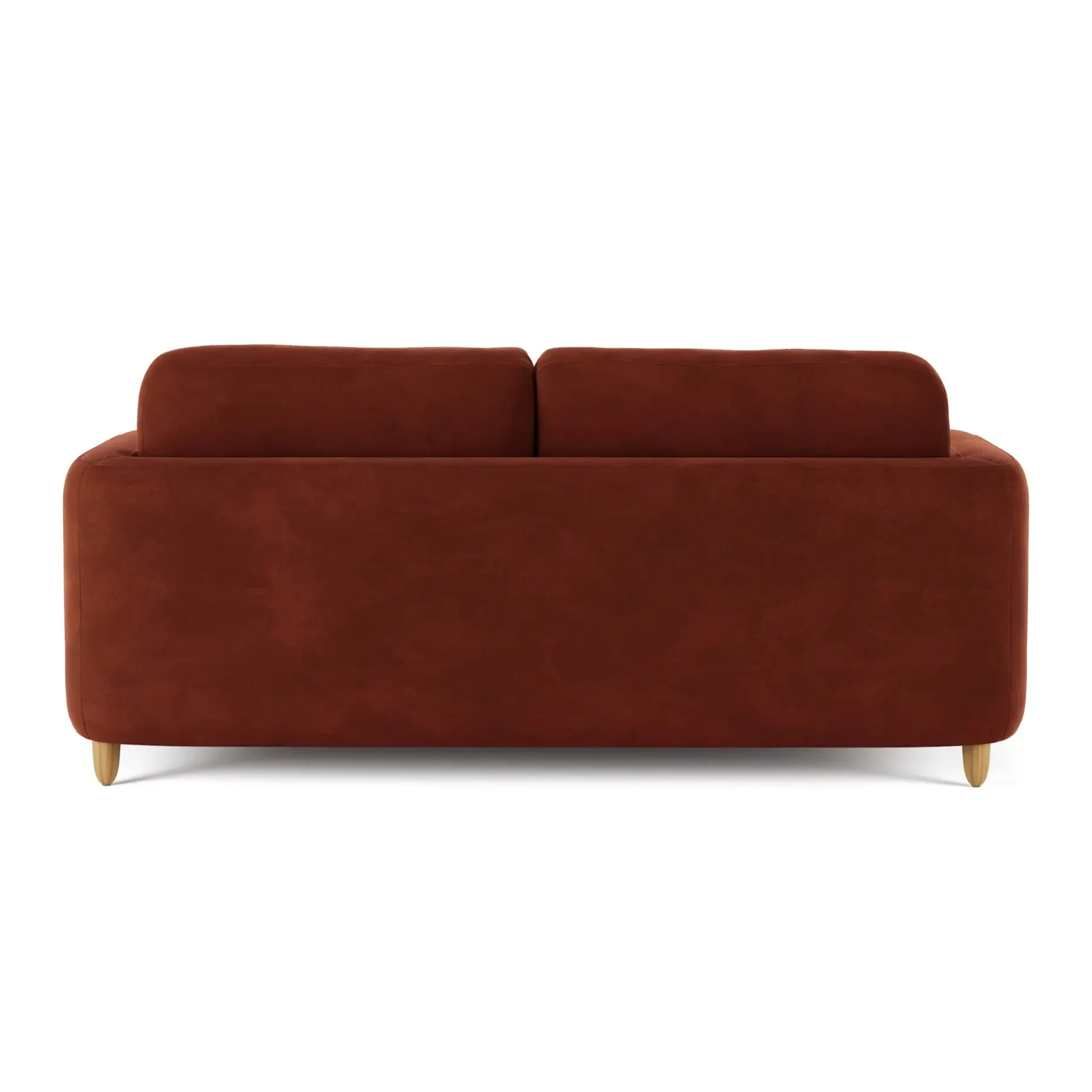 Vati 80" Velvet Right Storage Sectional - Hale Rust