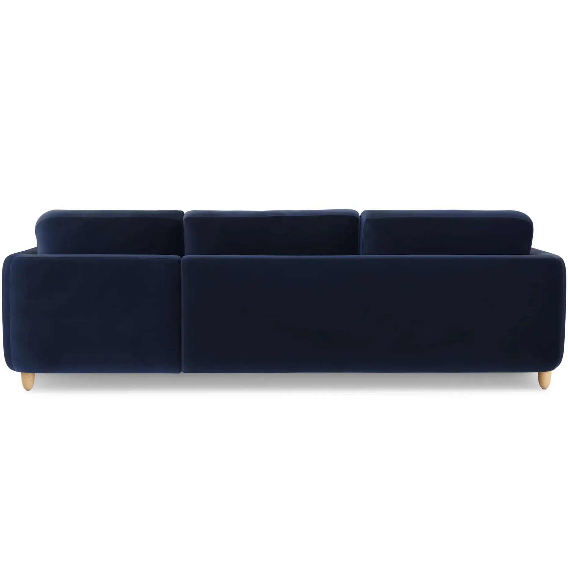 Vati 114" Velvet Right Storage Sleeper Sectional - Hale Ink
