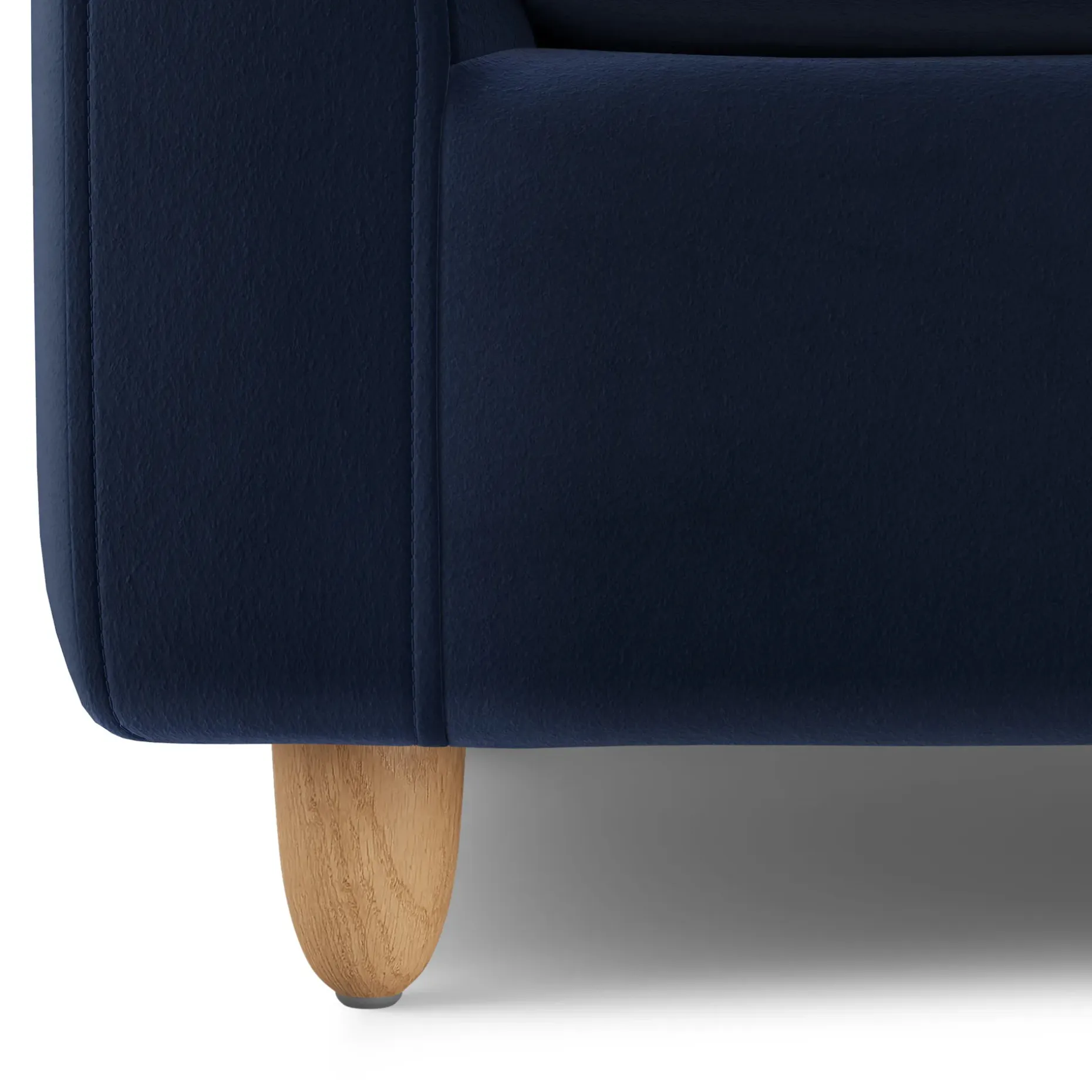 Vati 114" Velvet Right Storage Sleeper Sectional - Hale Ink