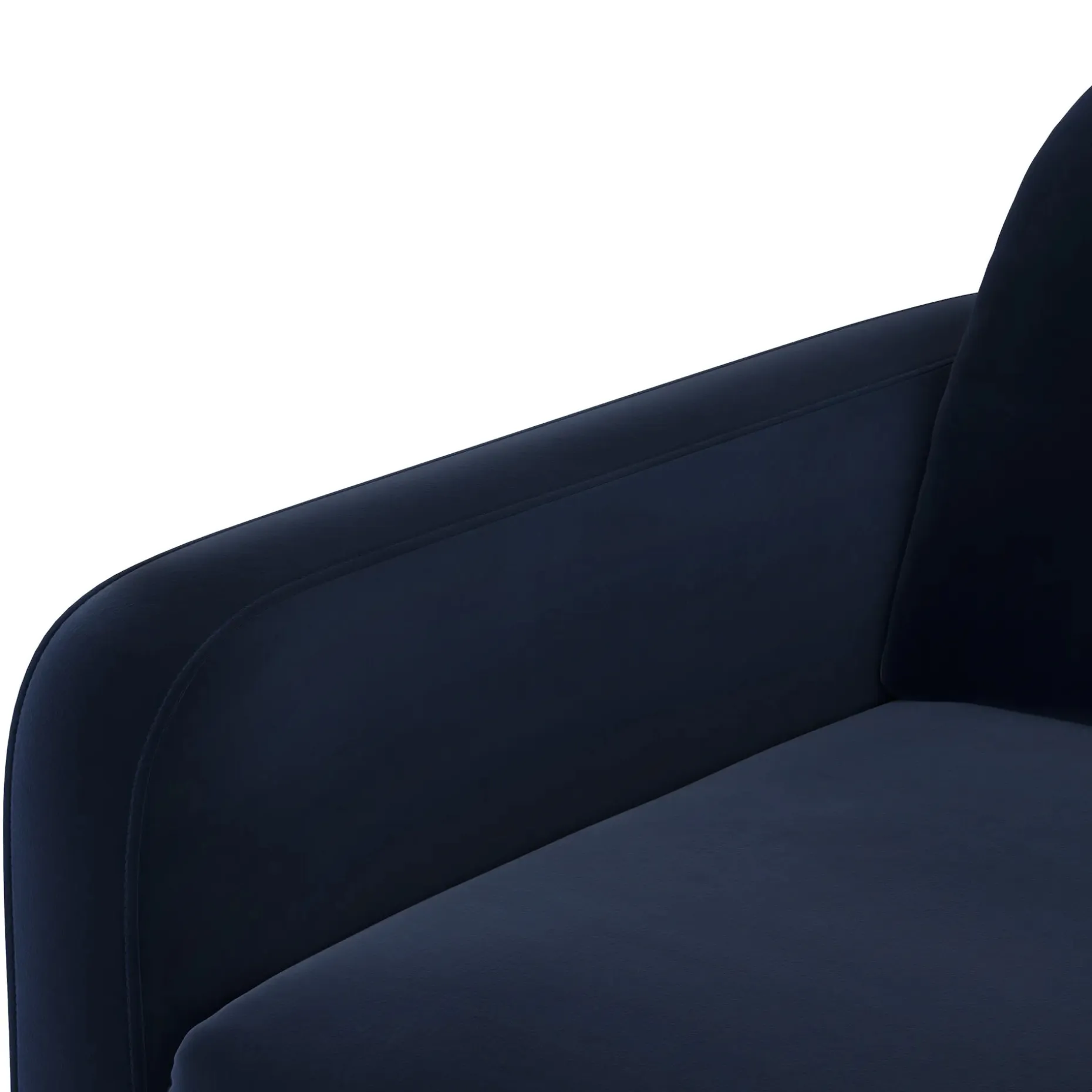 Vati 114" Velvet Right Storage Sleeper Sectional - Hale Ink
