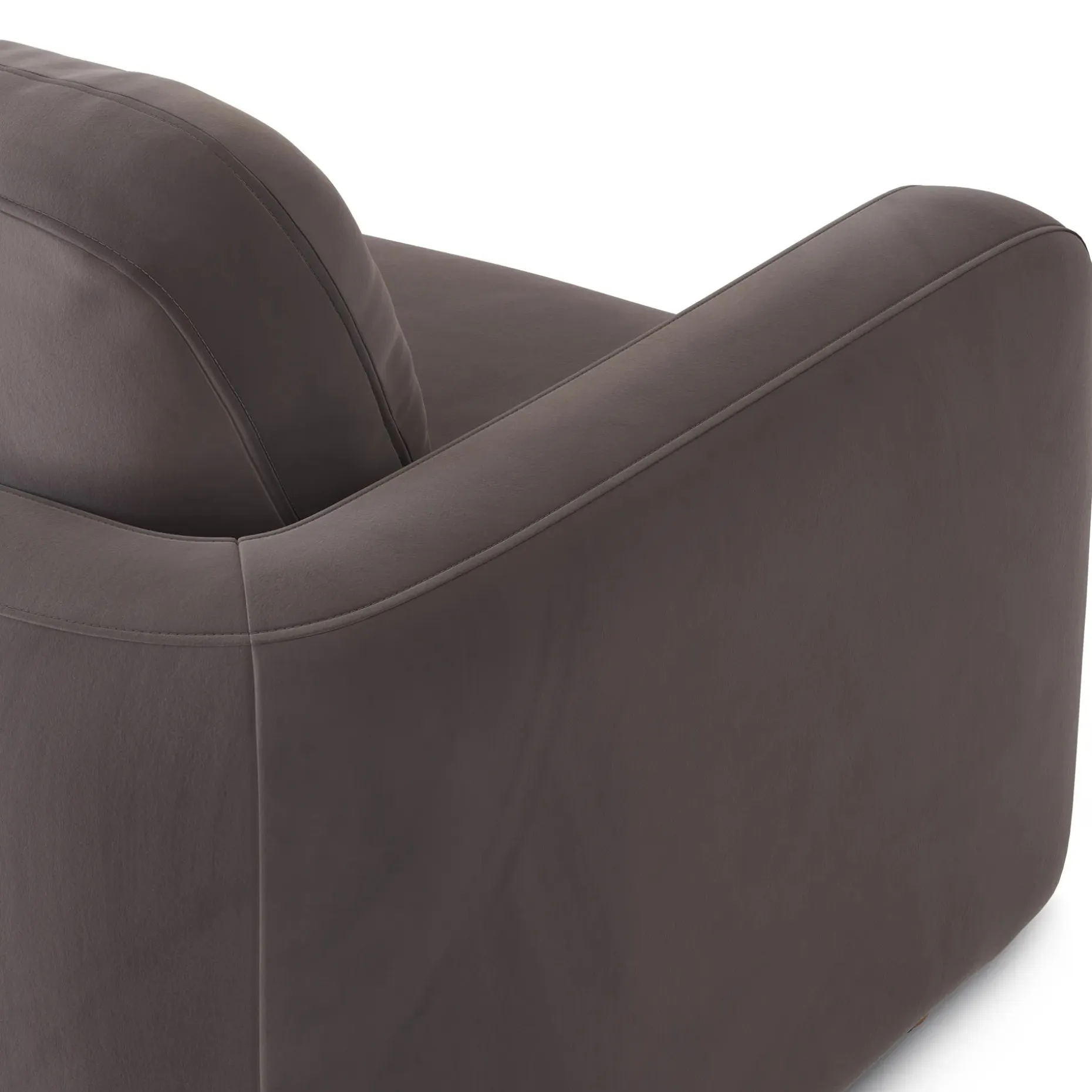 Vati 114" Velvet Right Storage Sleeper Sectional - Hale Warm Gray
