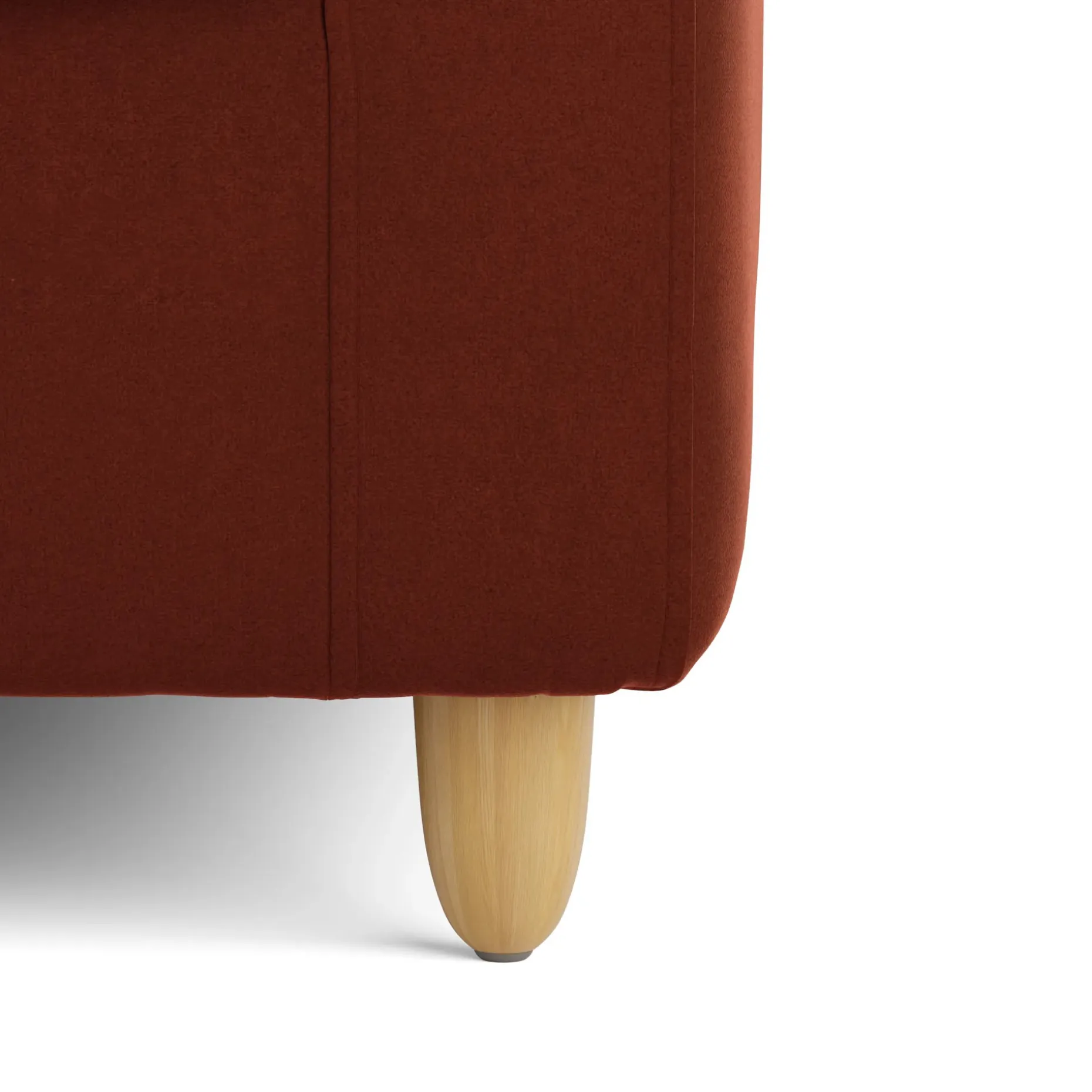 Vati 80" Velvet Sofa Bed - Hale Rust