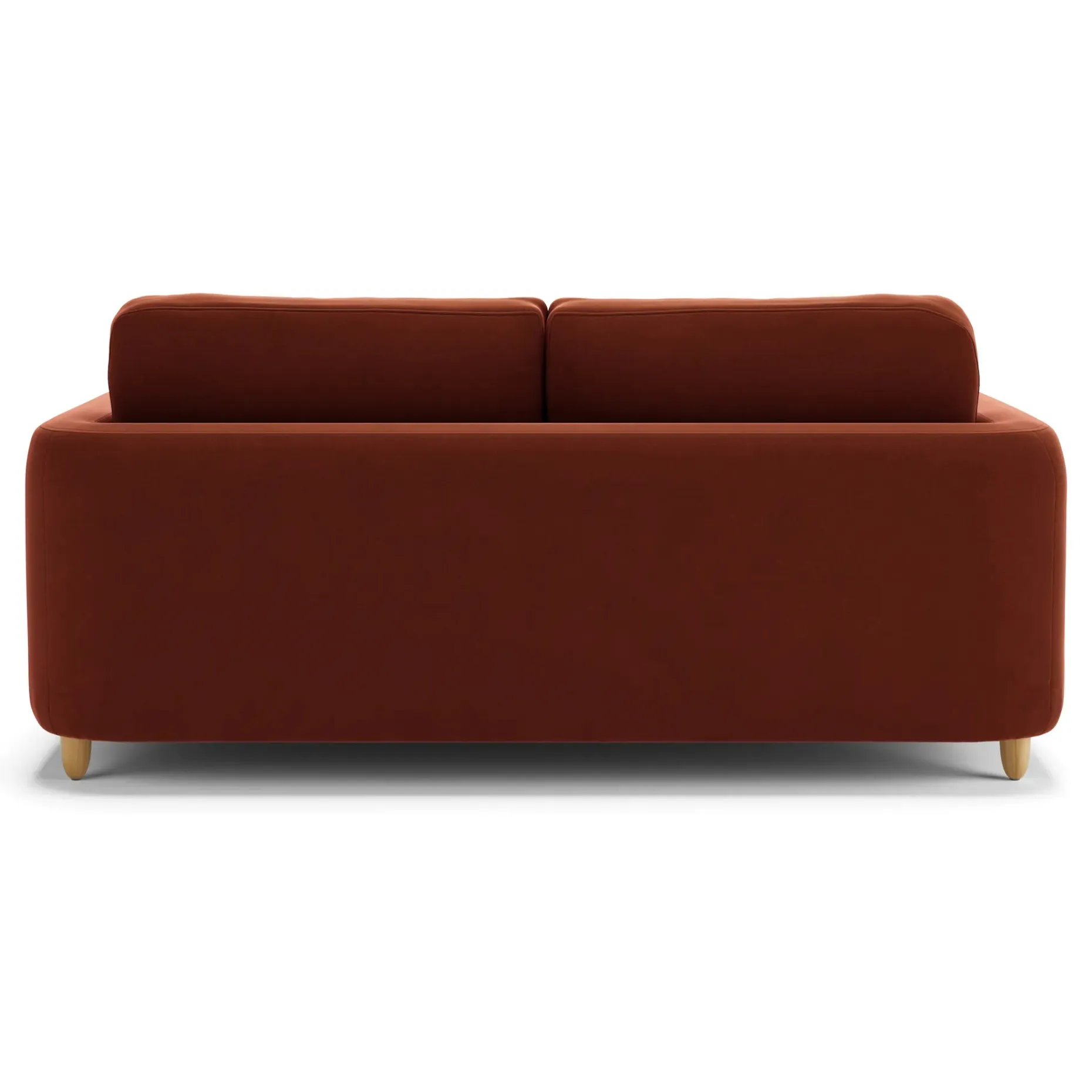 Vati 80" Velvet Sofa Bed - Hale Rust