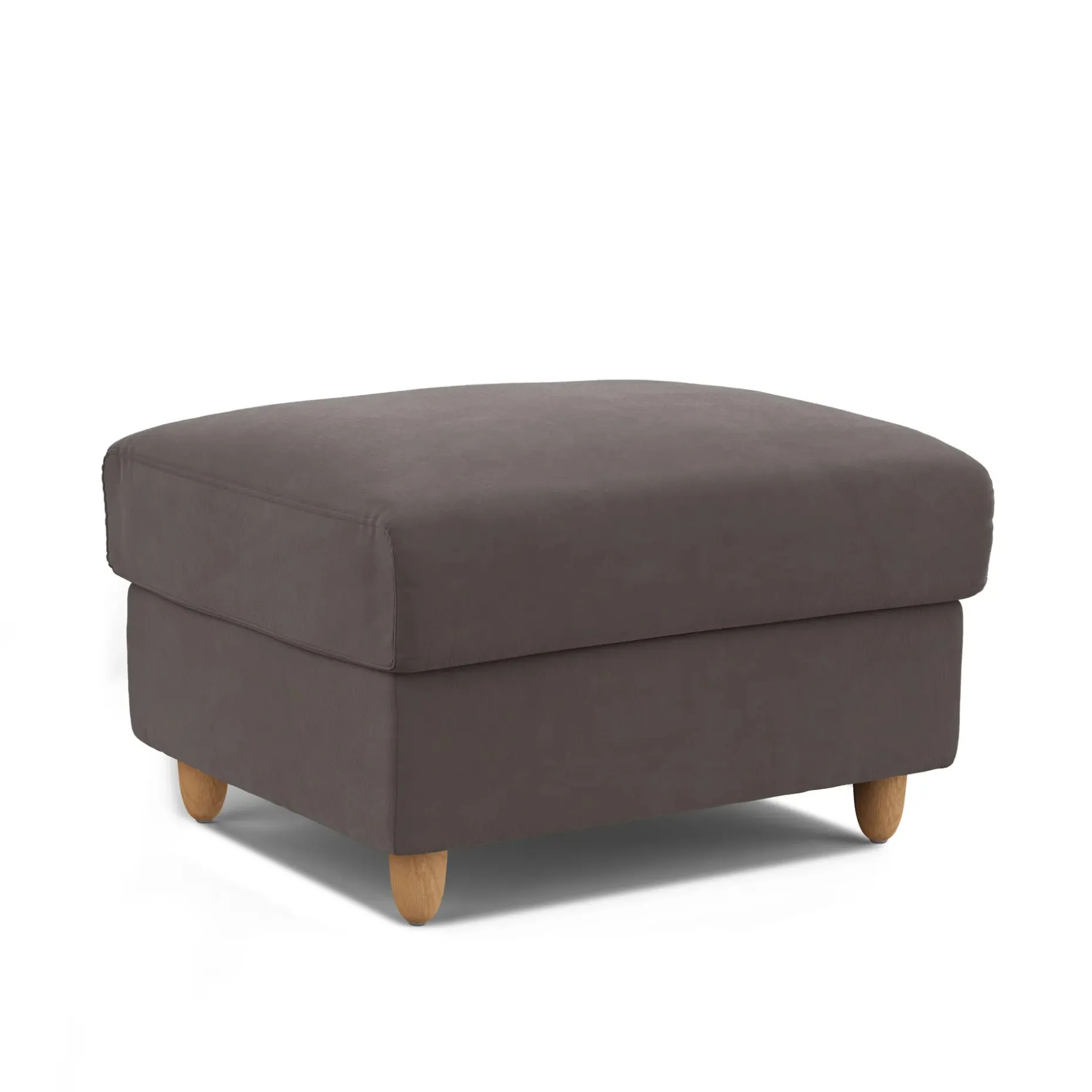 Vati 33" Velvet Storage Ottoman - Hale Warm Gray