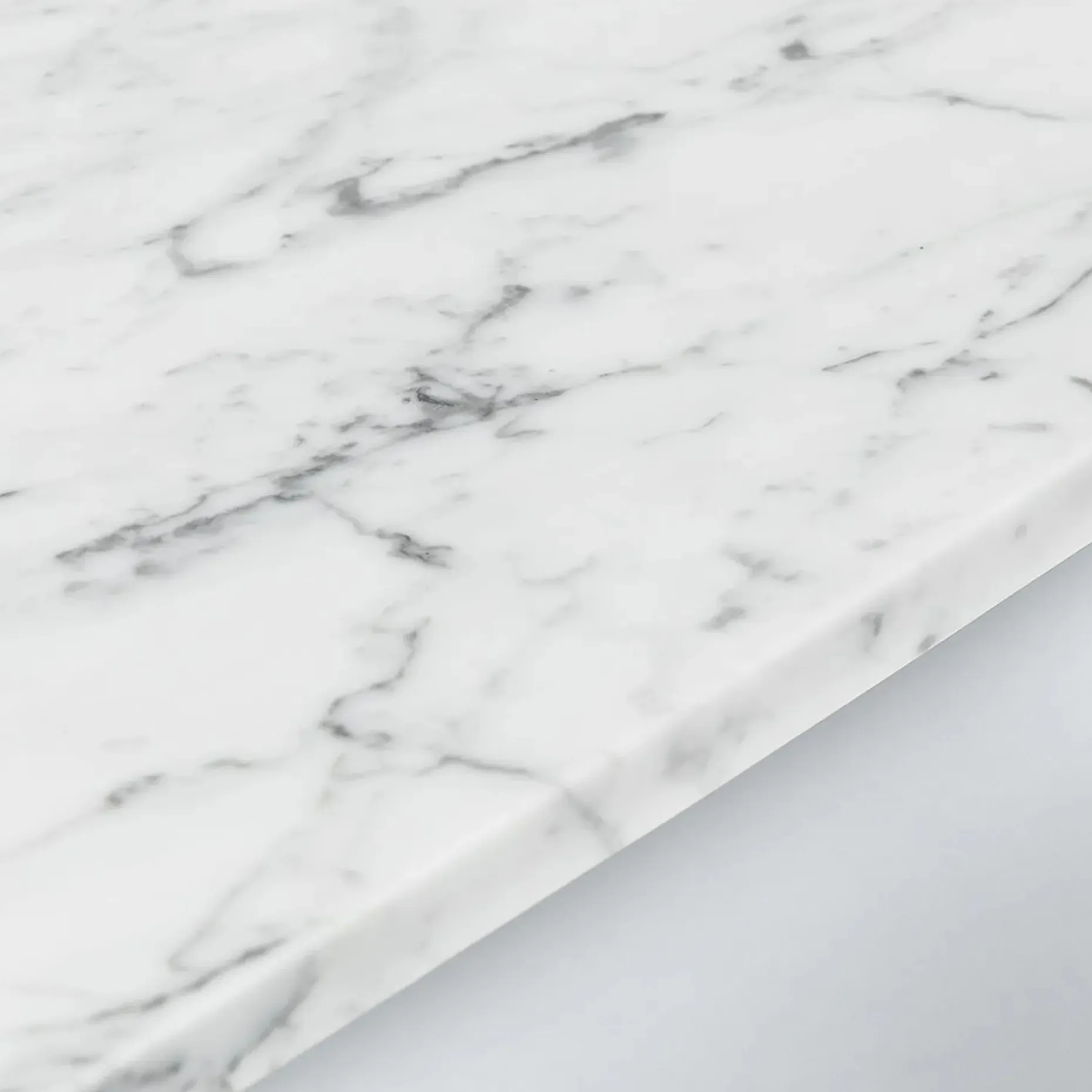 Vena 43.5" Marble Coffee Table - Walnut