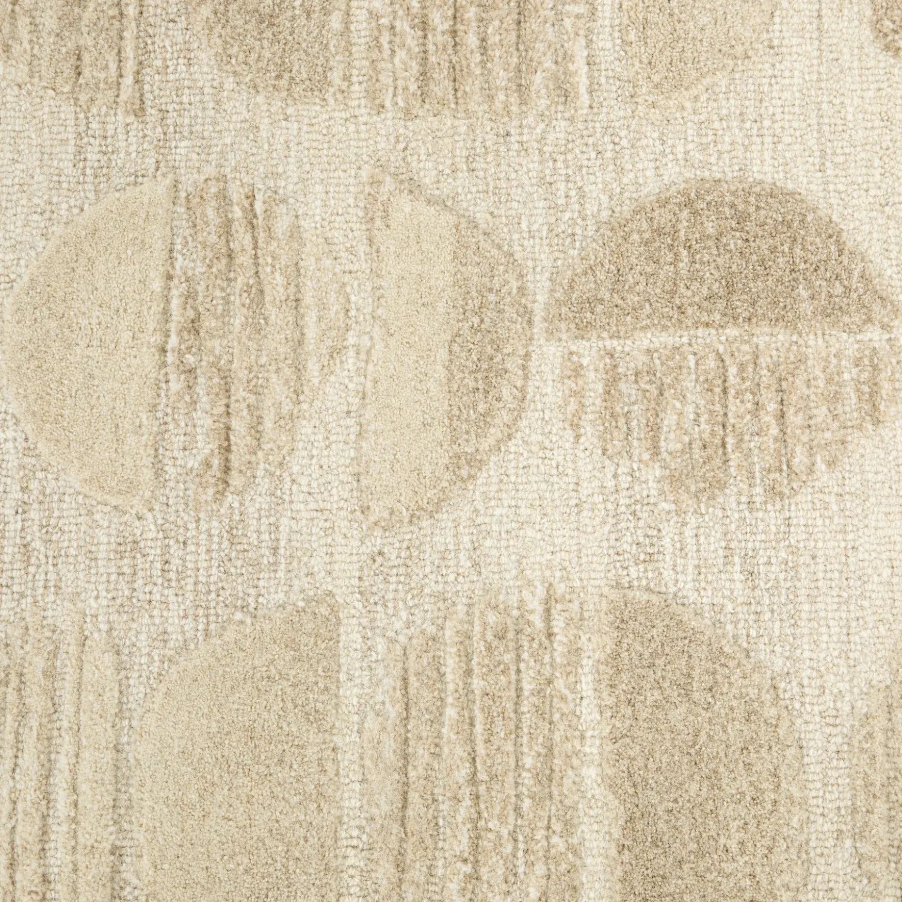 Waard 8 x 10 Rug - Beige Geometric Circle
