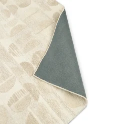 Waard 9 x 12 Rug - Beige Geometric Circle