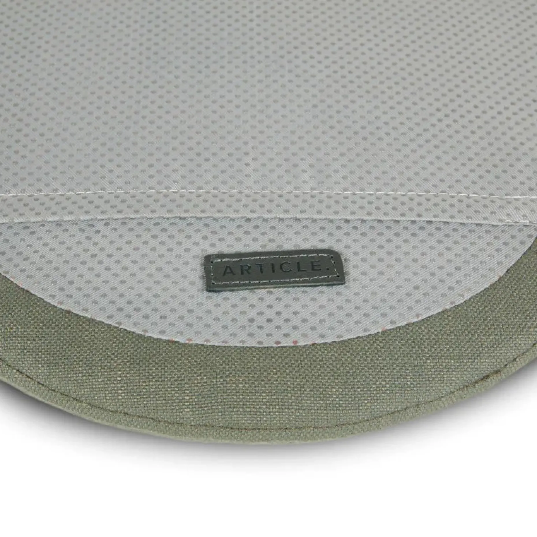 Wanda Round Seat Cushion - Welsh Green