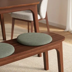 Wanda Round Seat Cushion - Welsh Green