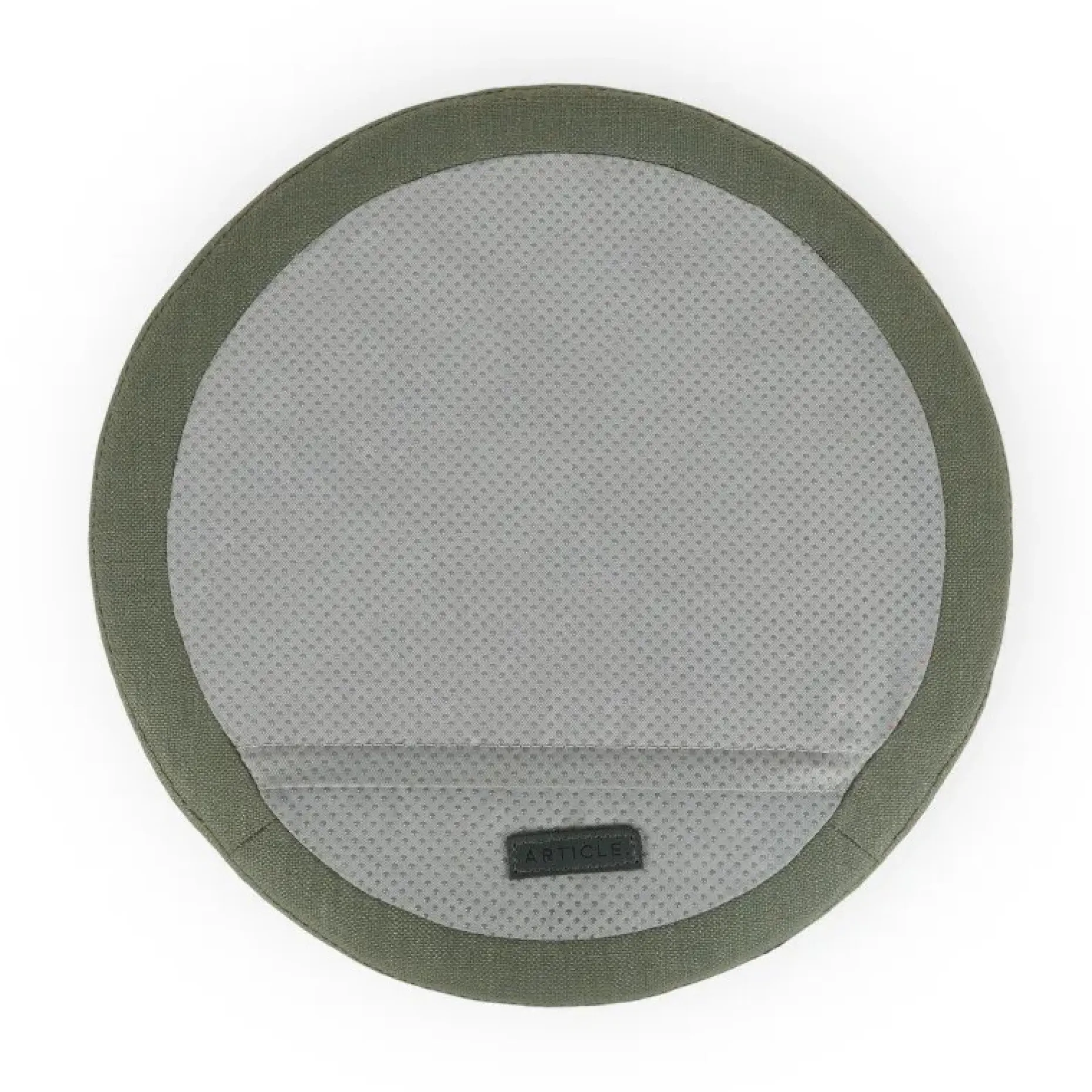 Wanda Round Seat Cushion - Welsh Green