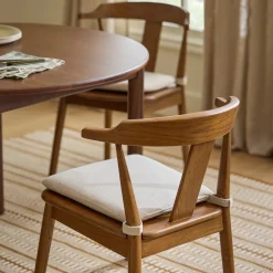 Wanda Square Seat Cushion - Welsh Taupe