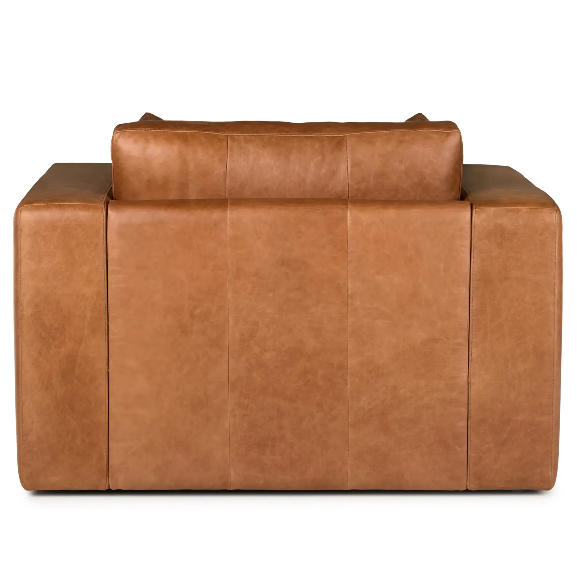 Whitmore 50" Leather Lounge Chair - Salerno Tan