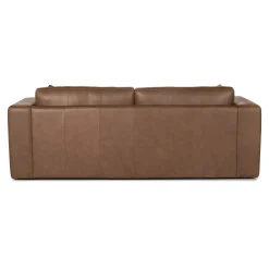 Whitmore 91" Leather Sofa - Lucia Brown