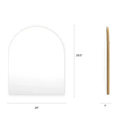 Williams Wall Mirror - Oak