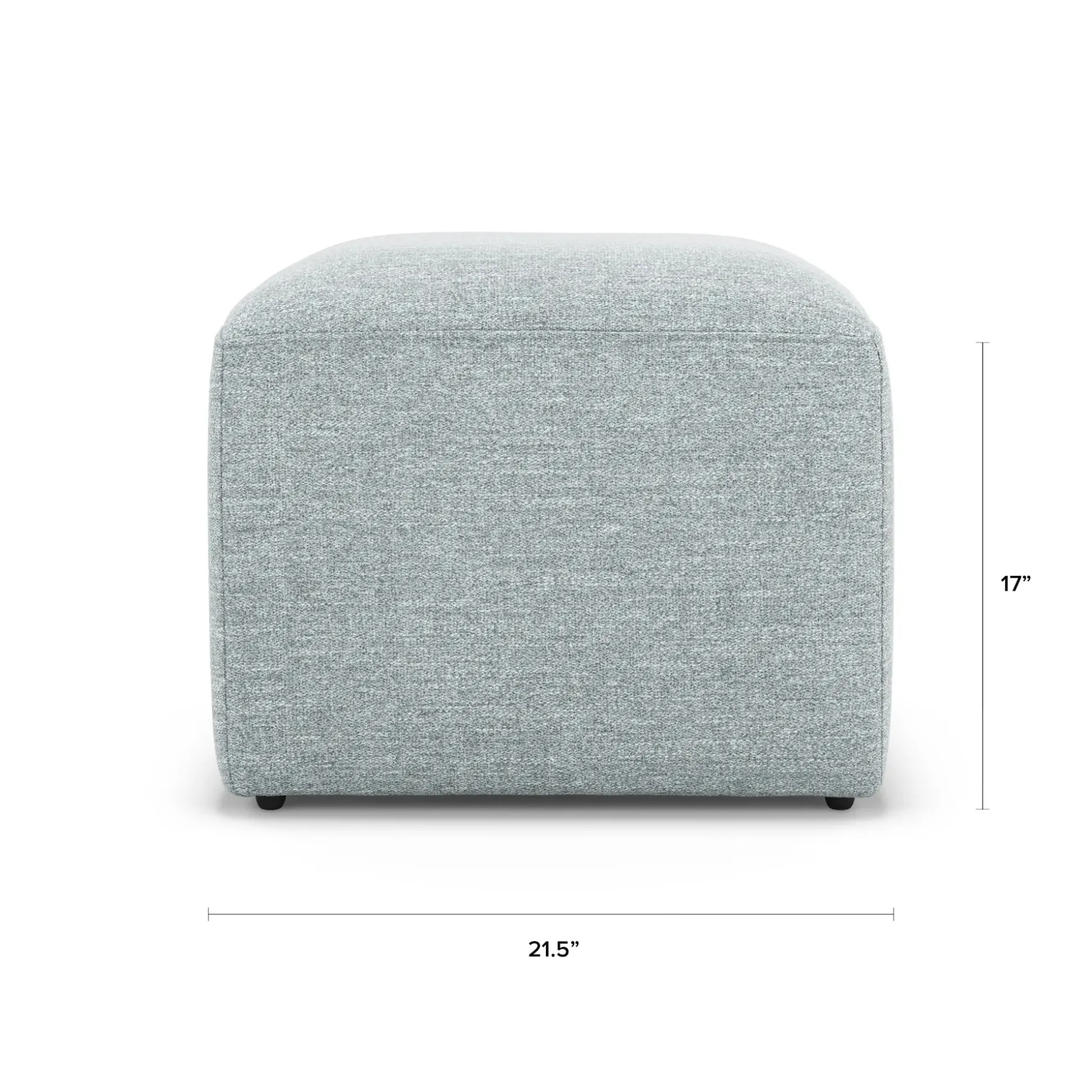 Winslow 21.25" Ottoman - Harbor Gray