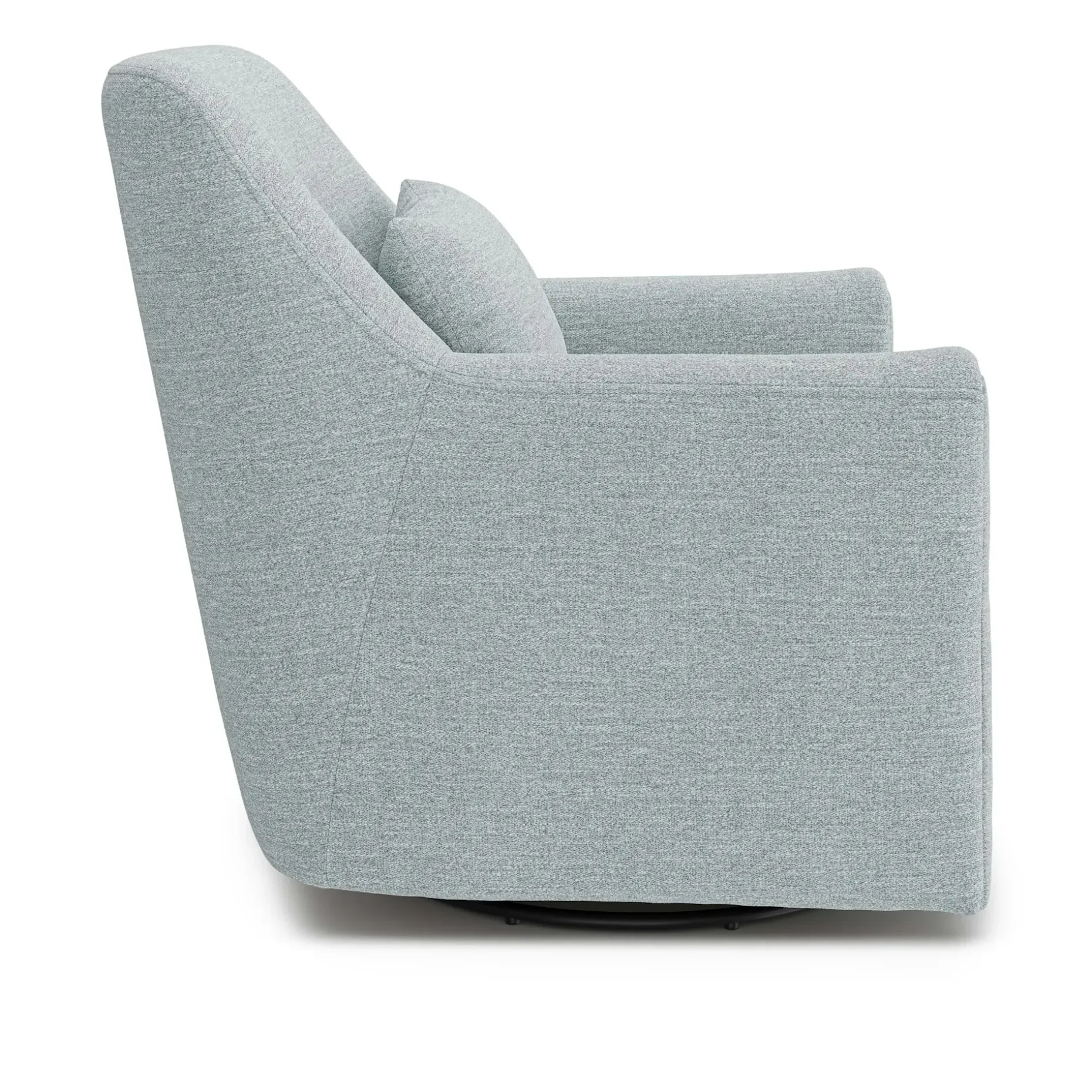 Winslow 29.5" Swivel Glider Chair - Harbor Gray