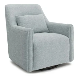 Winslow 29.5" Swivel Glider Chair - Harbor Gray
