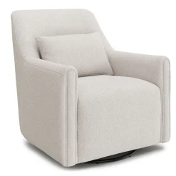 Winslow 29.5" Swivel Glider Chair - Napa White