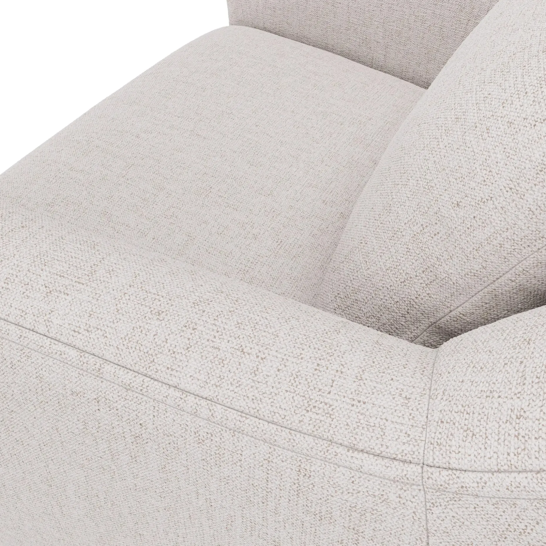 Winslow 29.5" Swivel Glider Chair - Napa White