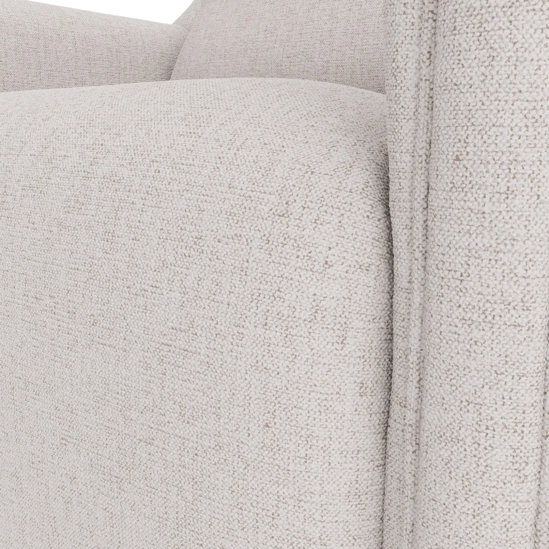 Winslow 29.5" Swivel Glider Chair - Napa White