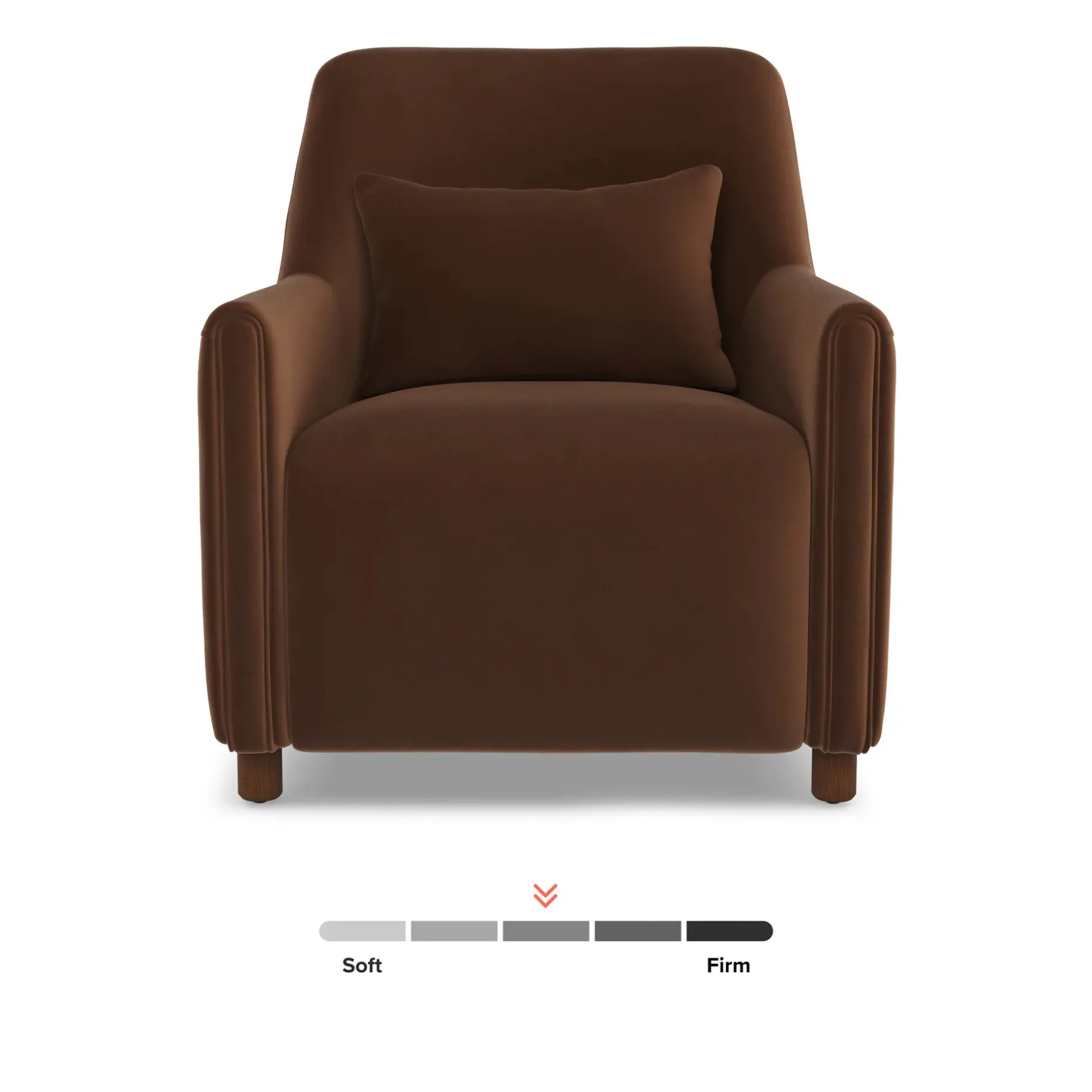 Winslow 29.5" Velvet Lounge Chair - Hale Earth